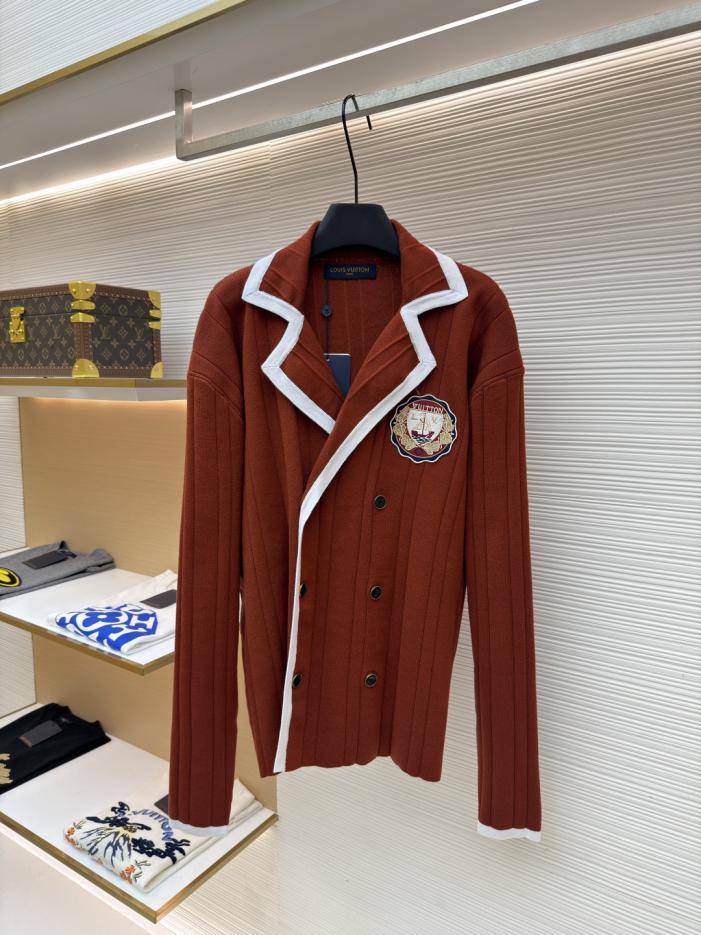 designer,replica,clothing,fake,1:1,lv,luxury,high quality LOUIS VUITTON Preppy Style Knit Cardigan (99S0D) designer,replica,clothing,fake,1:1,lv,luxury,high quality LOUIS VUITTON Preppy Style Knit Cardigan (99S0D)