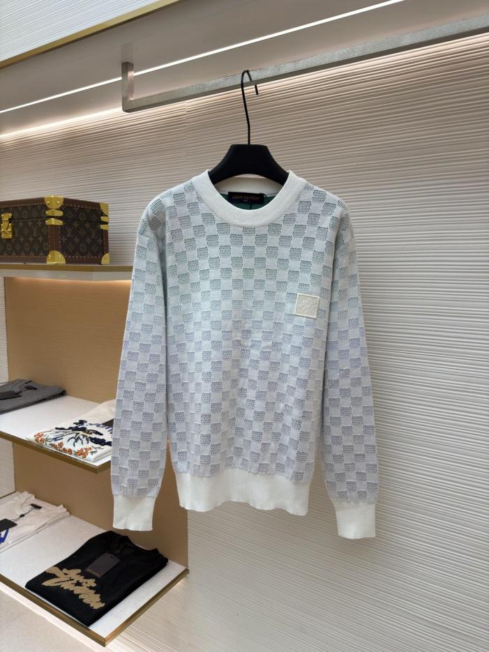 designer,replica,clothing,fake,1:1,lv,luxury,high quality LOUIS VUITTON checkerboard gradient jacquard sweater (UQJFJ) designer,replica,clothing,fake,1:1,lv,luxury,high quality LOUIS VUITTON checkerboard gradient jacquard sweater (UQJFJ)