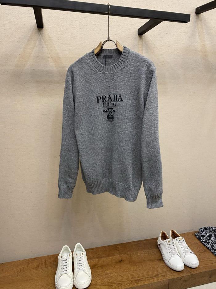 designer,replica,clothing,fake,1:1,lv,luxury,high quality Prada jacquard logo knit pullover (9900 YM) designer,replica,clothing,fake,1:1,lv,luxury,high quality Prada jacquard logo knit pullover (9900 YM)