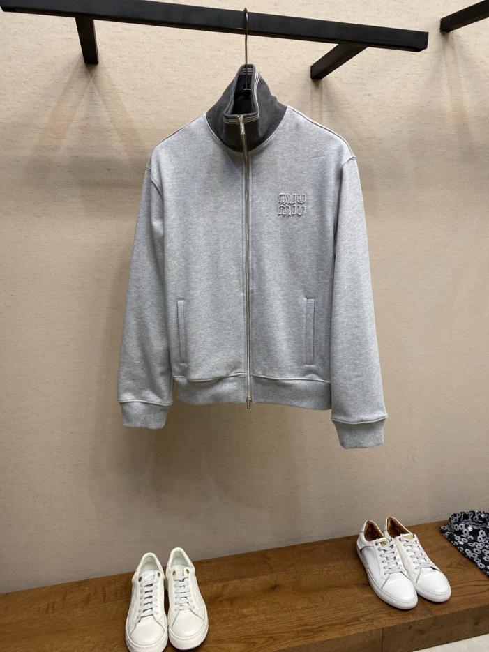 designer,replica,clothing,fake,1:1,lv,luxury,high quality Miu Miu Fall/Winter Grey Zip-Up Sweatshirt (9U6ZM) designer,replica,clothing,fake,1:1,lv,luxury,high quality Miu Miu Fall/Winter Grey Zip-Up Sweatshirt (9U6ZM)