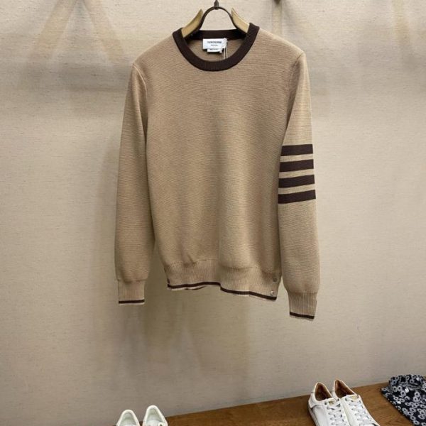designer,replica,clothing,fake,1:1,lv,luxury,high quality TB New Crew Neck Sweater (LLSXU)