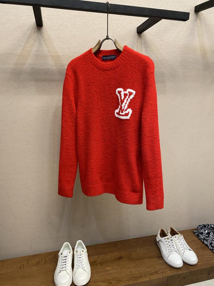 designer,replica,clothing,fake,1:1,lv,luxury,high quality LV wool blend crew neck sweater with LV logo intarsia on the front and back (KULDS) designer,replica,clothing,fake,1:1,lv,luxury,high quality LV wool blend crew neck sweater with LV logo intarsia on the front and back (KULDS)
