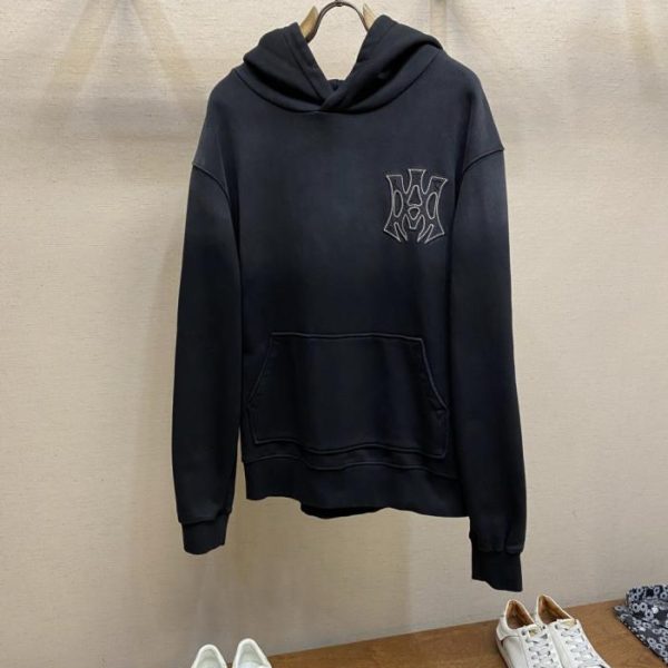 designer,replica,clothing,fake,1:1,lv,luxury,high quality AMIRI Classic Embroidered Hoodie (2WZA8)