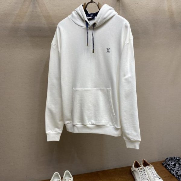designer,replica,clothing,fake,1:1,lv,luxury,high quality LV logo hoodie (FSZ0X)