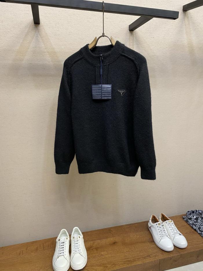 designer,replica,clothing,fake,1:1,lv,luxury,high quality Prada Triangle Logo Black Samurai Long-Pile Sweater (3NH16) designer,replica,clothing,fake,1:1,lv,luxury,high quality Prada Triangle Logo Black Samurai Long-Pile Sweater (3NH16)