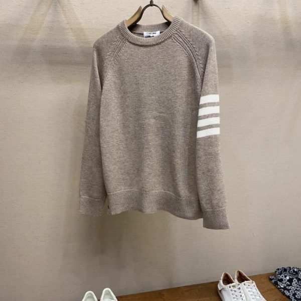 designer,replica,clothing,fake,1:1,lv,luxury,high quality New TB chunky knit sweater (E417L)