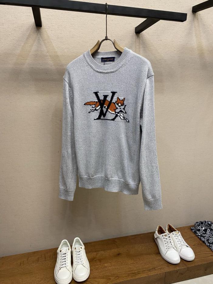 designer,replica,clothing,fake,1:1,lv,luxury,high quality LV fox fur crew neck sweater (33YY6) designer,replica,clothing,fake,1:1,lv,luxury,high quality LV fox fur crew neck sweater (33YY6)