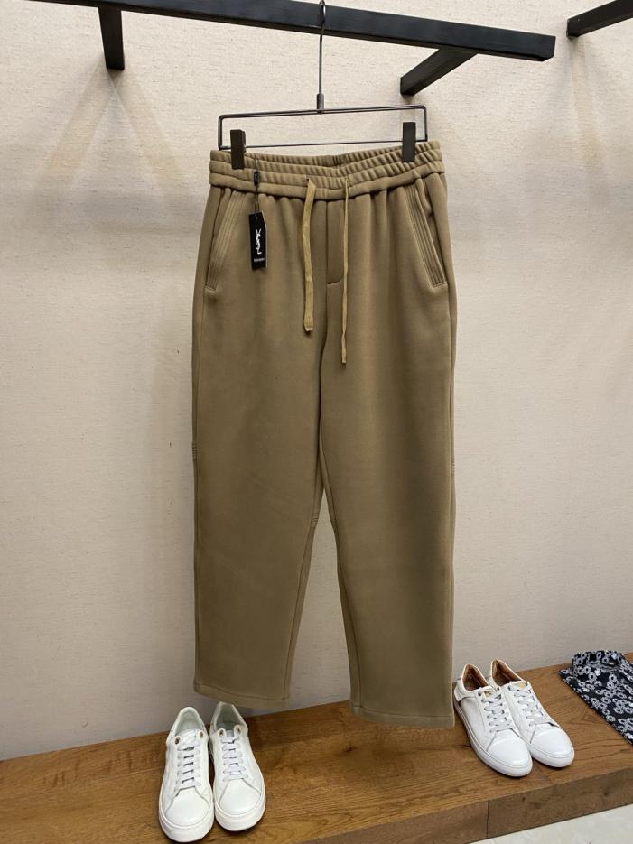designer,replica,clothing,fake,1:1,lv,luxury,high quality YSL Coffee Brown Baby Fleece Wide-Leg Casual Pants (JDZFY) designer,replica,clothing,fake,1:1,lv,luxury,high quality YSL Coffee Brown Baby Fleece Wide-Leg Casual Pants (JDZFY)