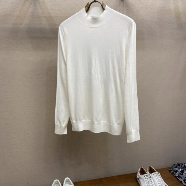designer,replica,clothing,fake,1:1,lv,luxury,high quality Bottega Veneta Golden Wool Turtleneck Long-Sleeve Knit Sweater (DC7SB)