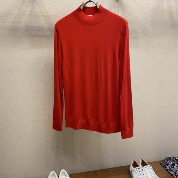 designer,replica,clothing,fake,1:1,lv,luxury,high quality Bottega Veneta Golden Wool High Neck Long Sleeve Knit Sweater (Y7I7N)