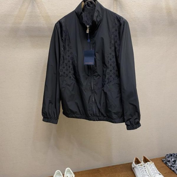 designer,replica,clothing,fake,1:1,lv,luxury,high quality New LV Men’s Casual Custom Reversible Jacket (7VHW0)