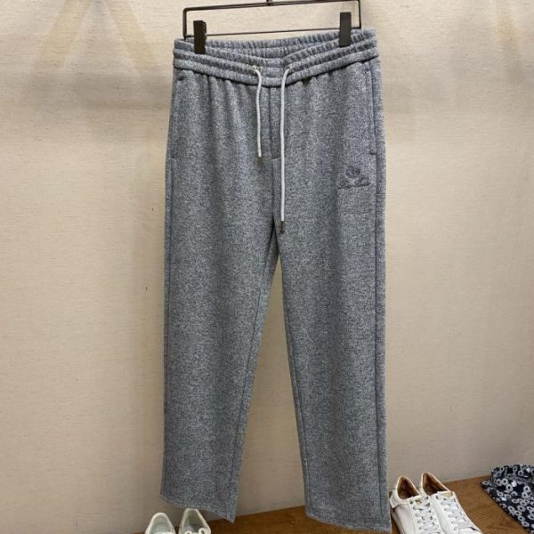 designer,replica,clothing,fake,1:1,lv,luxury,high quality LP New Three-Color Floral Letter Wool Wide-Leg Pants (4CEF1)