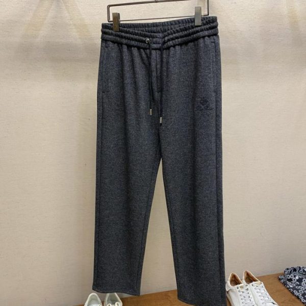 designer,replica,clothing,fake,1:1,lv,luxury,high quality LP New Three-Color Floral Letter Wool Wide-Leg Pants (66C4Y)