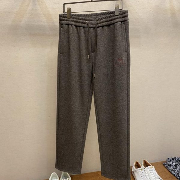 designer,replica,clothing,fake,1:1,lv,luxury,high quality LP New Three-Color Floral Letter Wool Wide-Leg Pants (QWTXZ)