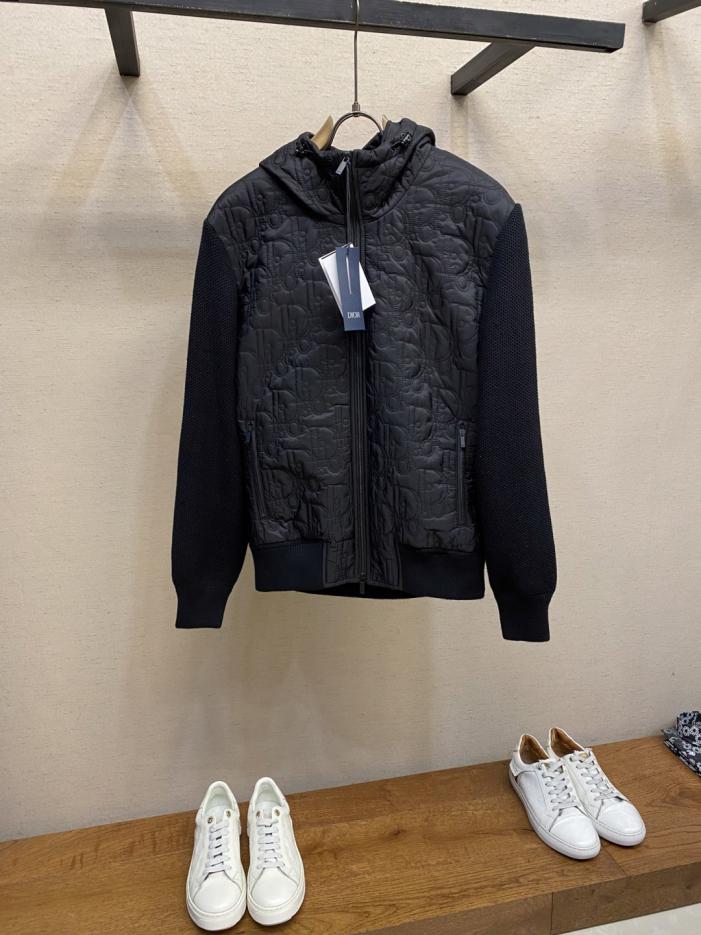 designer,replica,clothing,fake,1:1,lv,luxury,high quality Dior logo embroidered knit patchwork jacket (09JYM) designer,replica,clothing,fake,1:1,lv,luxury,high quality Dior logo embroidered knit patchwork jacket (09JYM)