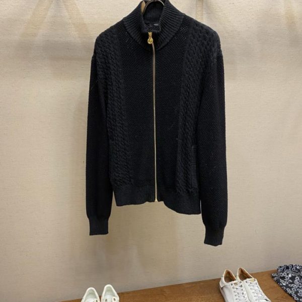 designer,replica,clothing,fake,1:1,lv,luxury,high quality PVersace High-Neck Pullover Jacquard Knit Sweater (HIHEH)