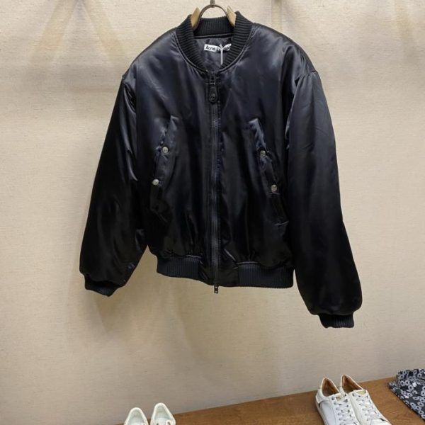 designer,replica,clothing,fake,1:1,lv,luxury,high quality Acne Studios 1996 Black Puffer Jacket (5K3TV)