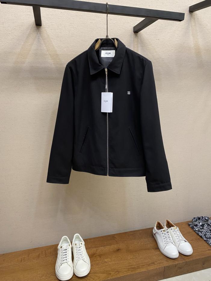designer,replica,clothing,fake,1:1,lv,luxury,high quality Celine Black Zip-Up Jacket (L736W) designer,replica,clothing,fake,1:1,lv,luxury,high quality Celine Black Zip-Up Jacket (L736W)