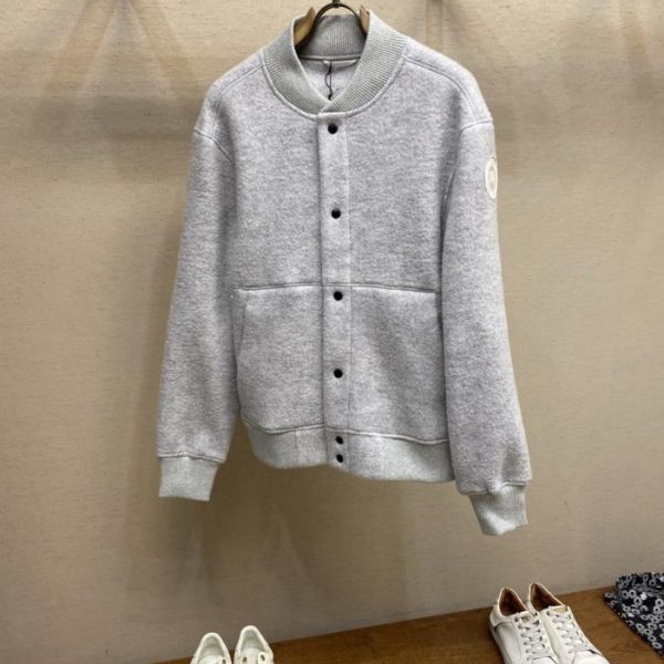 designer,replica,clothing,fake,1:1,lv,luxury,high quality Canada Goose Fleece Patchwork Button Jacket (6T600)
