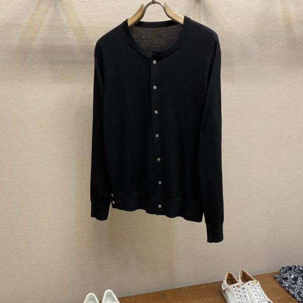 designer,replica,clothing,fake,1:1,lv,luxury,high quality BC High-Precision Knitted Detail Long-Sleeve Cardigan (YR9KH)