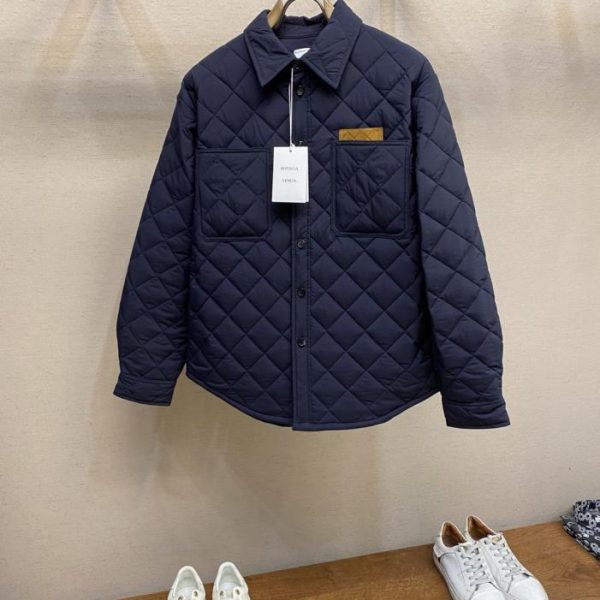 designer,replica,clothing,fake,1:1,lv,luxury,high quality BV quilted cotton shirt (FNZKI)