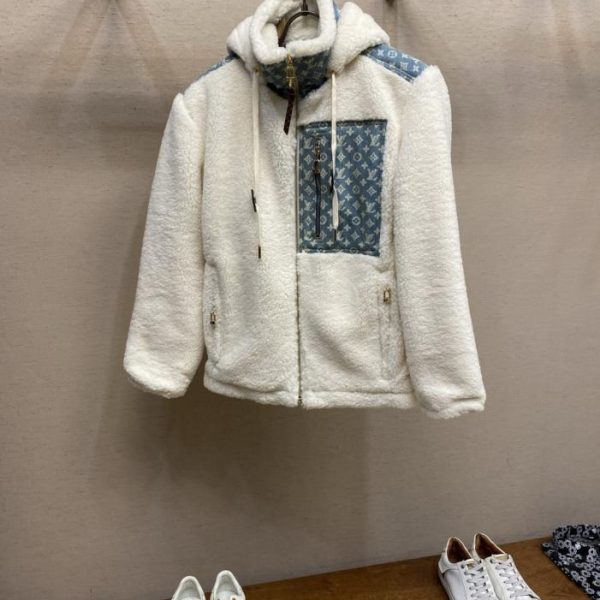 designer,replica,clothing,fake,1:1,lv,luxury,high quality LV Ski collection, monogrammed denim patchwork lambswool (SJRFS)