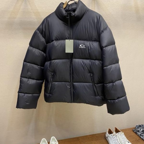 designer,replica,clothing,fake,1:1,lv,luxury,high quality Balenciaga logo down jacket (81XRB)