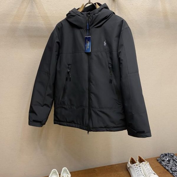 designer,replica,clothing,fake,1:1,lv,luxury,high quality Ralph Lauren Logo Hooded Down Jacket (M227I)