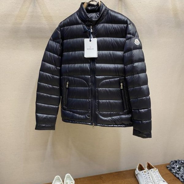 designer,replica,clothing,fake,1:1,lv,luxury,high quality Moncler Acorus Classic Lightweight Stand Collar Casual Men’s Down Jacket (A4SSC)