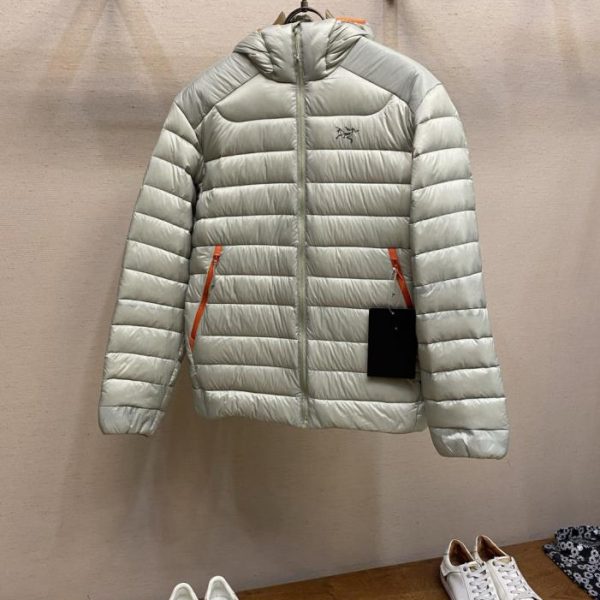 designer,replica,clothing,fake,1:1,lv,luxury,high quality Arcteryx Cerium 850 Fill Power Goose Down Solid Color Lightweight Windproof Warm Hooded Down Jacket (ZK90S)