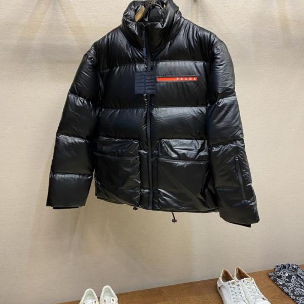 designer,replica,clothing,fake,1:1,lv,luxury,high quality Prada ⚠️Detachable⚠️ New Autumn/Winter Down Jacket (3YB4F)