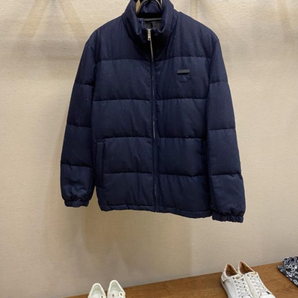 designer,replica,clothing,fake,1:1,lv,luxury,high quality Prada 20 Triangle Logo Down Jacket (GBXFC)