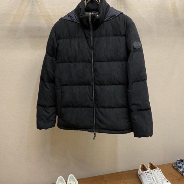 designer,replica,clothing,fake,1:1,lv,luxury,high quality Burberry Fall/Winter New Stand Collar Down Jacket (1R2RI)