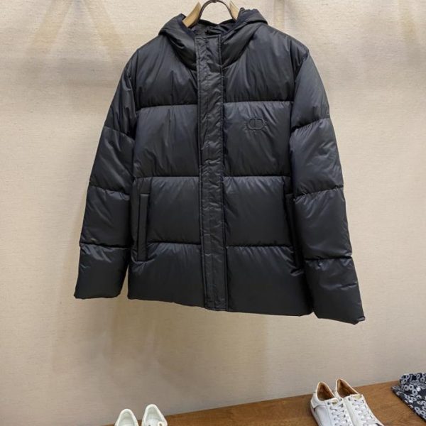 designer,replica,clothing,fake,1:1,lv,luxury,high quality Dior logo hooded down jacket (09IB6)