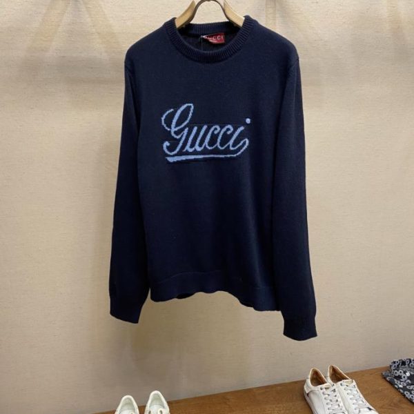 designer,replica,clothing,fake,1:1,lv,luxury,high quality Gucci intarsia knit wool sweater (E5IW6)