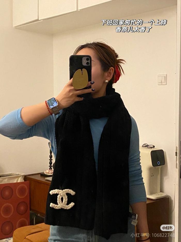 designer,replica,clothing,fake,1:1,lv,luxury,high quality CHANEL Black Knitted Scarf (2NM64) designer,replica,clothing,fake,1:1,lv,luxury,high quality CHANEL Black Knitted Scarf (2NM64)