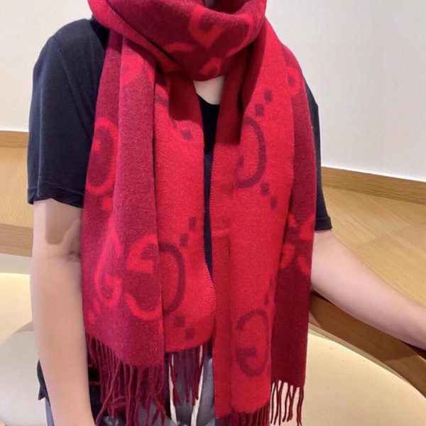 designer,replica,clothing,fake,1:1,lv,luxury,high quality Gucci’s latest ZG-style double-sided cashmere jacquard scarf (RGW8N)