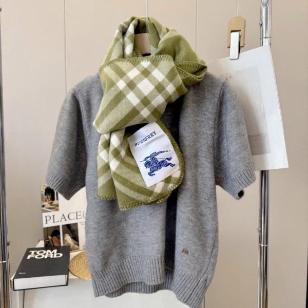 designer,replica,clothing,fake,1:1,lv,luxury,high quality Burberry cashmere and wool blend scarf (7V1T4)
