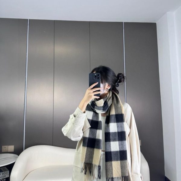 designer,replica,clothing,fake,1:1,lv,luxury,high quality Burberry classic cashmere check scarf (L94FJ)