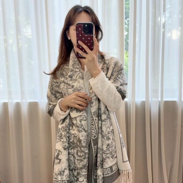 designer,replica,clothing,fake,1:1,lv,luxury,high quality Chanel Fall/Winter Unisex High-End Cashmere Knit Scarf (5ZUFW)