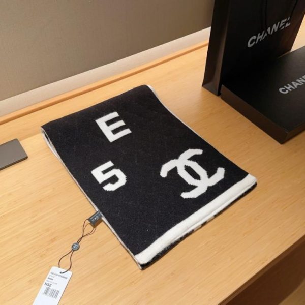 designer,replica,clothing,fake,1:1,lv,luxury,high quality Chanel Fall/Winter Knitted Scarf (D4TTS)