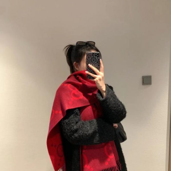 designer,replica,clothing,fake,1:1,lv,luxury,high quality Latest Hot Item: Double G Tassel Scarf – Classic Double G Tassel, Double-Sided Jacquard Tassel Scarf (HNMIR)