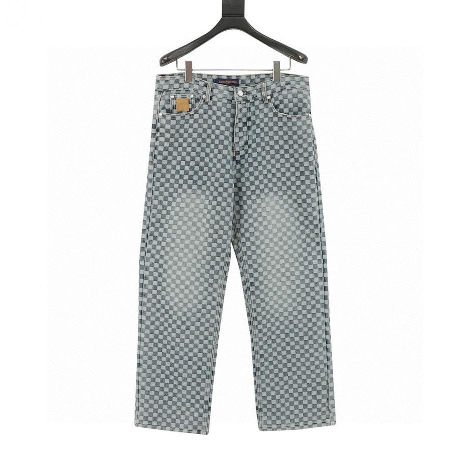 designer,replica,clothing,fake,1:1,lv,luxury,high quality LV x Nigo Collaboration Damier Jacquard Jeans (CE01) designer,replica,clothing,fake,1:1,lv,luxury,high quality LV x Nigo Collaboration Damier Jacquard Jeans (CE01)