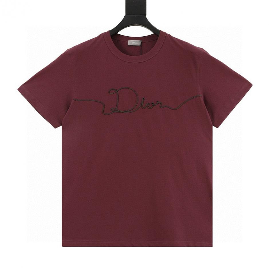 designer,replica,clothing,fake,1:1,lv,luxury,high quality Dior RIBBON Tricolor Signature Embroidered Short-Sleeve T-Shirt (6A46) designer,replica,clothing,fake,1:1,lv,luxury,high quality Dior RIBBON Tricolor Signature Embroidered Short-Sleeve T-Shirt (6A46)