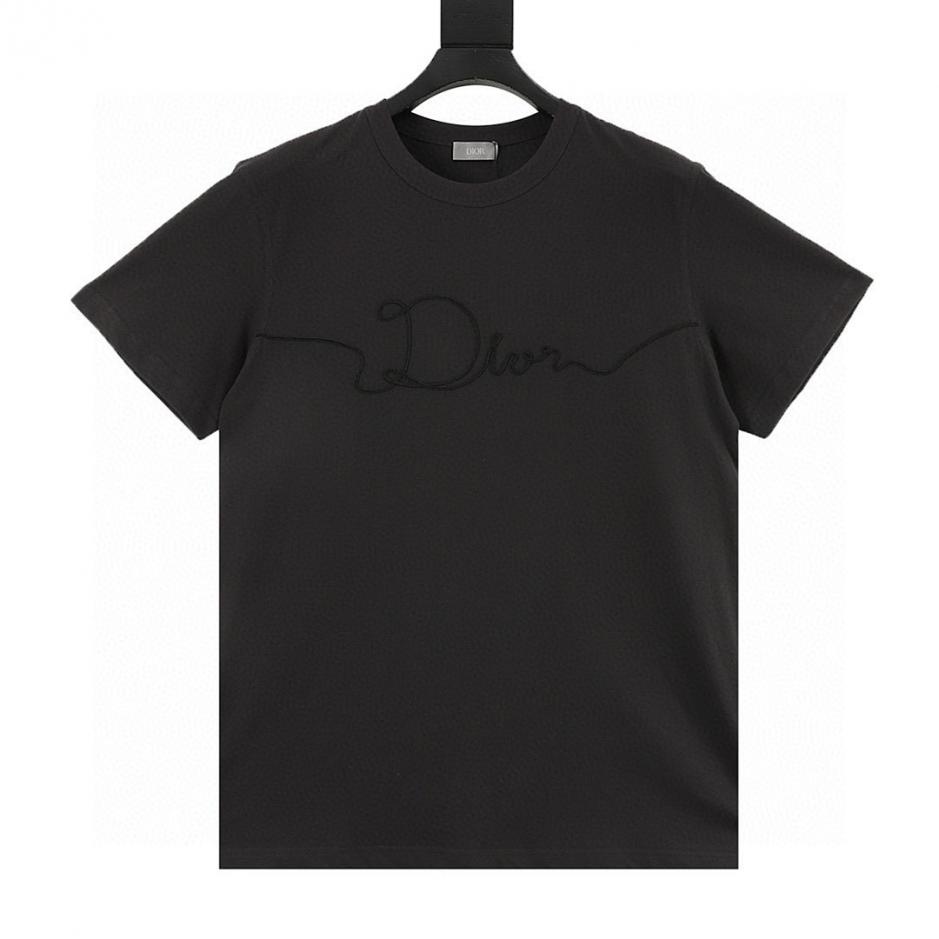 designer,replica,clothing,fake,1:1,lv,luxury,high quality Dior RIBBON Tricolor Signature Embroidered Short-Sleeve T-Shirt (D934) designer,replica,clothing,fake,1:1,lv,luxury,high quality Dior RIBBON Tricolor Signature Embroidered Short-Sleeve T-Shirt (D934)