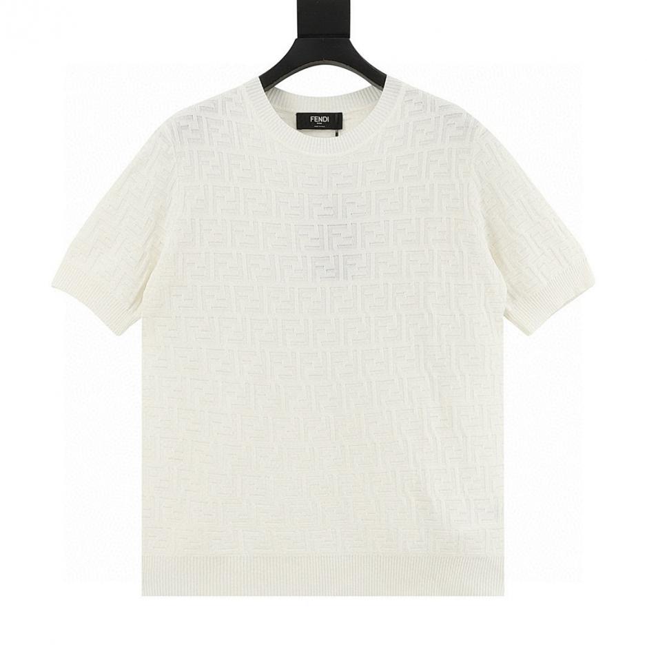 designer,replica,clothing,fake,1:1,lv,luxury,high quality FENDI All-FF Jacquard Knit Short-Sleeve T-Shirt (3132) designer,replica,clothing,fake,1:1,lv,luxury,high quality FENDI All-FF Jacquard Knit Short-Sleeve T-Shirt (3132)