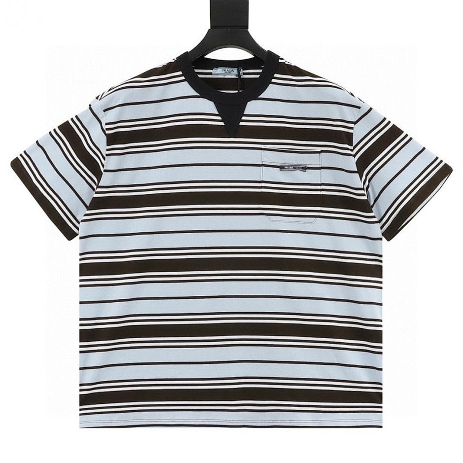 designer,replica,clothing,fake,1:1,lv,luxury,high quality Prada Blue Striped Pocket Short-Sleeve T-Shirt (6366) designer,replica,clothing,fake,1:1,lv,luxury,high quality Prada Blue Striped Pocket Short-Sleeve T-Shirt (6366)