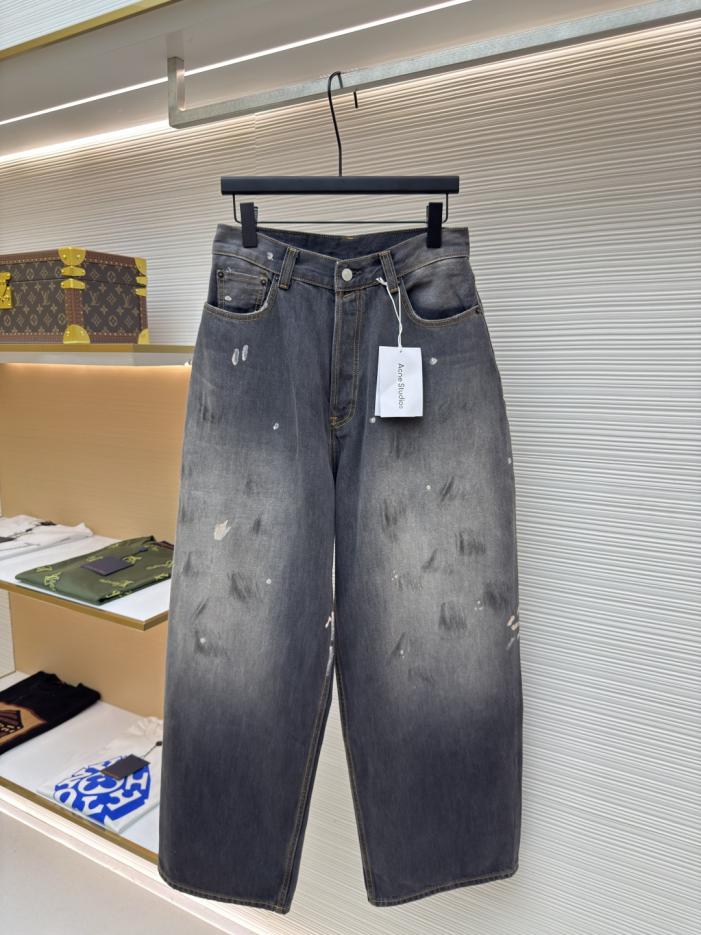 designer,replica,clothing,fake,1:1,lv,luxury,high quality Acne Studios Washed Paint Splatter Wide-Leg Jeans (IHULZ) designer,replica,clothing,fake,1:1,lv,luxury,high quality Acne Studios Washed Paint Splatter Wide-Leg Jeans (IHULZ)