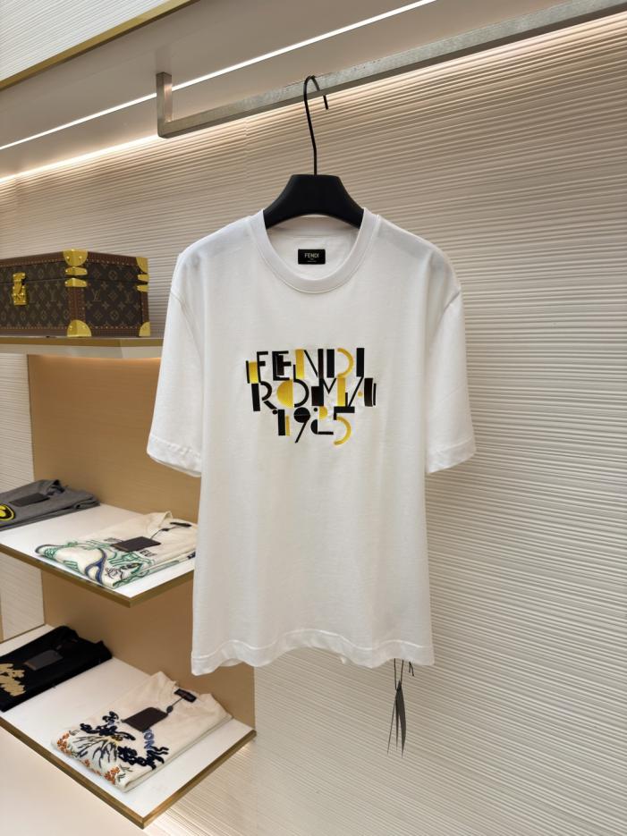 designer,replica,clothing,fake,1:1,lv,luxury,high quality Fendi Embroidered Logo Short-Sleeve T-Shirt (HIB01) designer,replica,clothing,fake,1:1,lv,luxury,high quality Fendi Embroidered Logo Short-Sleeve T-Shirt (HIB01)
