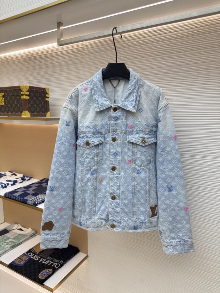 designer,replica,clothing,fake,1:1,lv,luxury,high quality LOUIS VUITTON Colorful Letter Jacquard Denim Jacket (0C9U8) designer,replica,clothing,fake,1:1,lv,luxury,high quality LOUIS VUITTON Colorful Letter Jacquard Denim Jacket (0C9U8)
